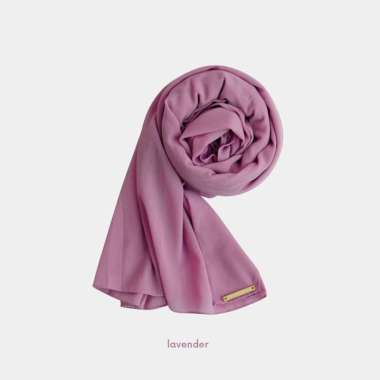 Bigissimo - Zerin Pashmina + Inner | Khimar Pashmina inner Hijab ALL SIZE LAVENDER