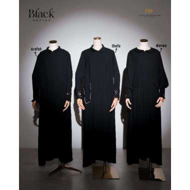 GAMIS BLACK SERIES BY ALFIHURAIYAH XL ARAFAH