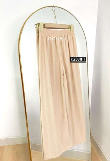 Kulot Knit Hornet Polos / Celana Kulot Hornet - KHAKI COKSU JUMBO
