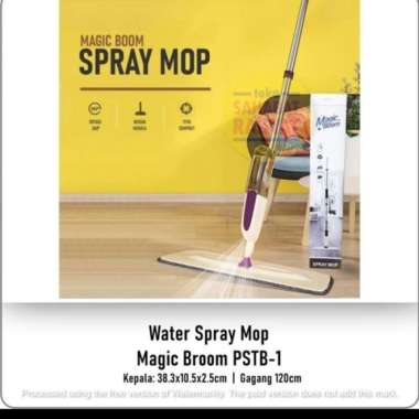 Water Spray Mop Floor Kain Pel Lantai Semprot Otomatis Sapu Lantai
