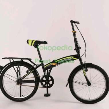 Sepeda lipat remaja dewasa Folding bike 20 inch single speed