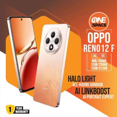 OPPO Reno 12F 4G 5G 8/256 12/256 12/512 RAM 8 12 ROM 256 512 GB HP Android Reno12 F 4G 8/256GB Green