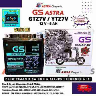 AKI MOTOR NMAX OLD, AEROX OLD, LEXI GTZ7V GS ASTRA MF 6Ah
