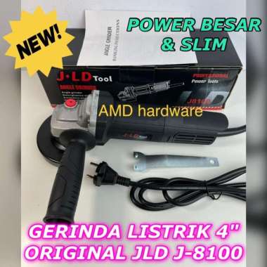 Mesin Gerinda Grinda Tangan Disc Grinder 4" JLD LG100 Korea mt91, 060 NAGAWA KUNING