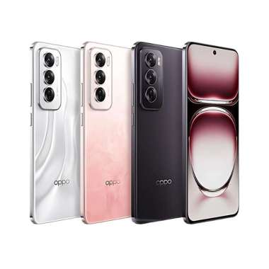Oppo Reno 12 5G 12/256GB NFC Garansi Resmi pink