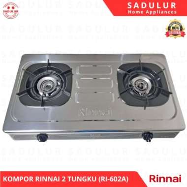 RINNAI Kompor Gas RI 602 A - Kompor Gas 2 Tungku Rinnai RI 602 A