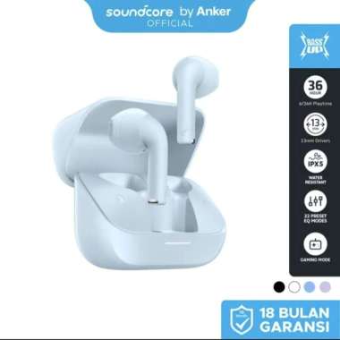 Anker Soundcore K20i TWS True Wireless In-Ear Earbuds Earphone Blue