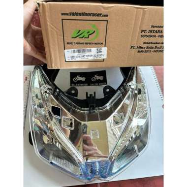 Lampu depan vario 110 fi esp + led (soket 3) reflektor lampu depan vario 110 fi stater halus lampu d