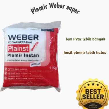 PLAMIR INSTAN SUPER WEBER 1 KG ,PLANIST ,PLAMIR TEMBOK SUPER 1 KG