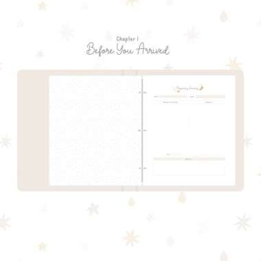 Refill Insert for Baby Keepsake Journal pregnancy journey