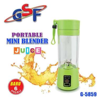 BLENDER PORTABLE MINI MERK GSF JUICE CUP USB / BLENDER PORTABLE Q2 6888 / BLENDER PORTABLE GSF G-585