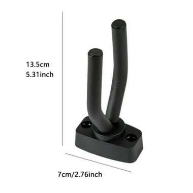 Gantungan Hanger Hook Jepit Mount Braket Bracket Pajangan Dinding Tembok Gitar Akustik Elektrik List