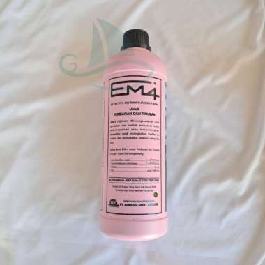 EM4 Perikanan dan Tambak 1L Kultur Mikroorganisme / Molase Tetes Tebu 1 Liter Memperbaiki Mutu Air I