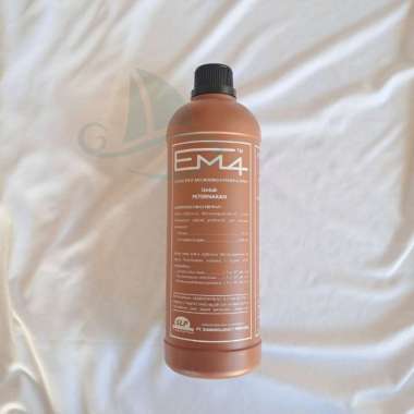 EM4 Perikanan dan Tambak 1L Kultur Mikroorganisme / Molase Tetes Tebu 1 Liter Memperbaiki Mutu Air I