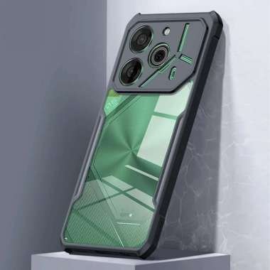 Case Shockproof TECNO POVA 6/ 6 PRO Silikon Ponsel Transparan Camera Protect TECNO POVA 6