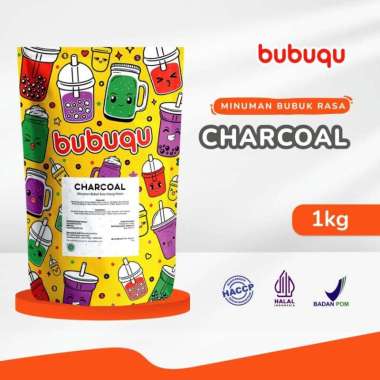 Bubuqu Powder Drink Charcoal - Bubuk Minuman Charcoal 1 Kg