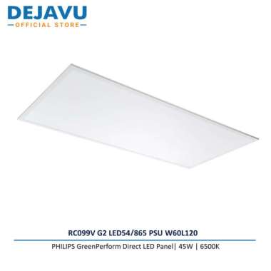 Lampu Slim Panel LED Philips RC099V G2 LED54/865 PSU W60L120 (Varian warna 850 & 840)