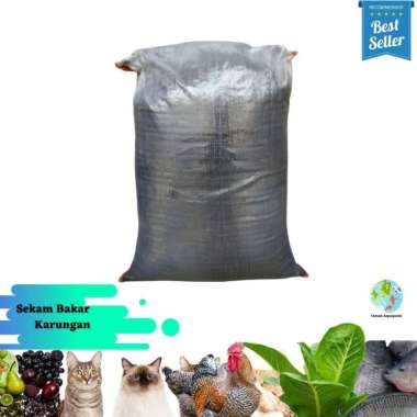 Media Tanam Sekam Bakar Sekam Mentah Karungan Sekam Bakar