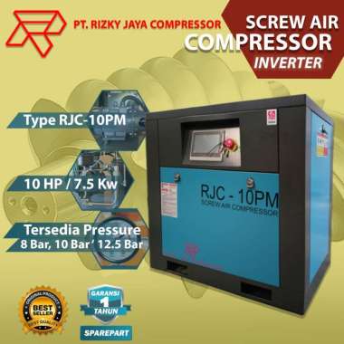 kompresor angin 10 hp Inverter Kompresor Udara Screw 7.5 kw Kompresor Screw 10hp 7.5kw air compresso