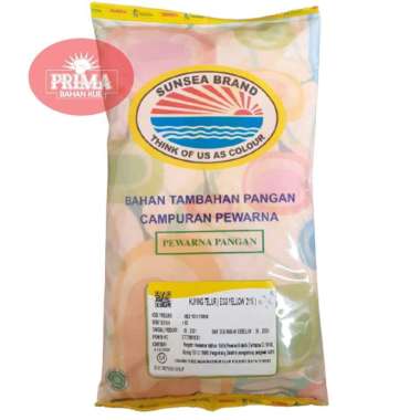 PEWARNA MAKAKAN - SUNSEA BRAND - BAHAN TAMBAHAN PANGAN - EGG YELLOW
