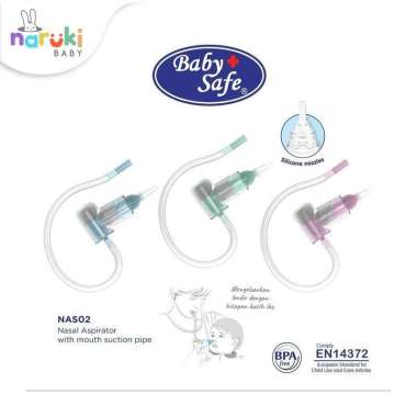 Baby Safe Nasal Aspirator NAS02 Sedot Ingus Bayi Biru