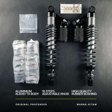 Profender ShockBreaker Belakang Tipe X Series Untuk Honda Forza Hitam
