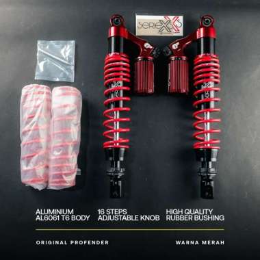 Profender ShockBreaker Belakang Tipe X Series Untuk Honda Forza Merah