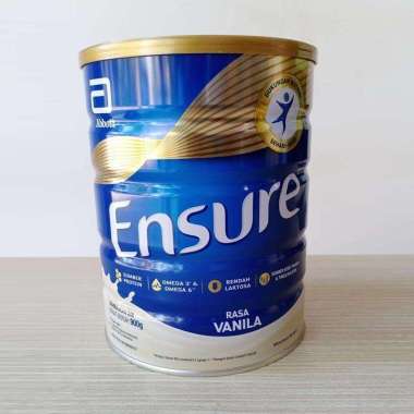 ENSURE VANILA 900 GRAM / SUSU ENSURE RASA VANILA 900GRAM / ENSURE VANILA 900 G 900G coklat