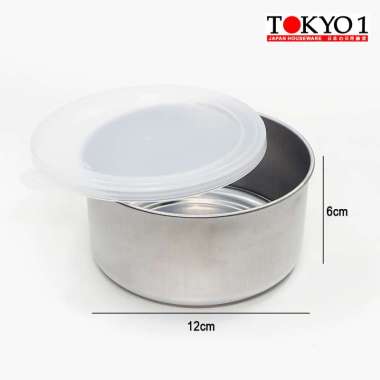 Tokyo1 Stainless Bowl 12cm Tempat Bekal Makan 100265