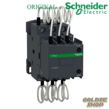 GOLD SCHNEIDER ORIGINAL CONTACTOR CAPACITOR TeSys LC1 DF 12.5kVAr coil 220V AC 0824 KAPASITOR KONTAK