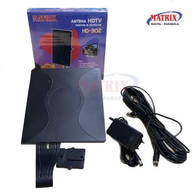 Matrix Antena Tv Digital Indoor Outdoor + Booster Hd302 / Hd 302 / Multicolor