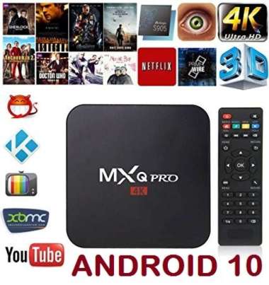 Tv Box Android Smart Mxq 4K Rk3229 1G/8G H.264/H.265, Keren Gan! Multicolor