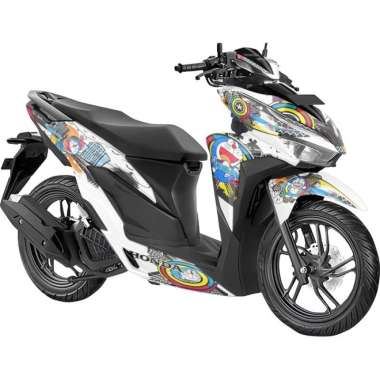 Stiker Decal Full Body Honda Vario 125 150 OLD NEW Doraemon 3 VARIO 150 OLD Putih