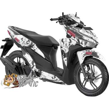 Decal Striping Sticker Full Body Vario 125 150 New / OLD Minnie Mouse 125/150 OLD Putih