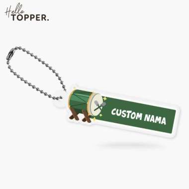 Custom Gantungan Merica Bag Tag Hampers Souvenir Eid Ramadan Bedug