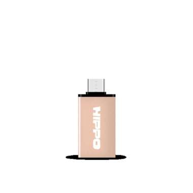 Usb OTG Adapter Type C Hp Xiaomi Samsung Oppo Huawei Hippo black