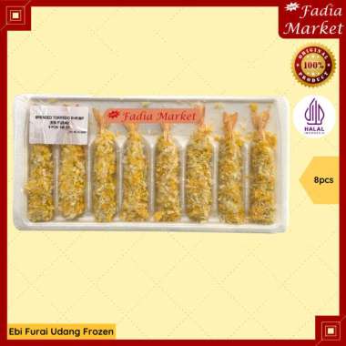 FROZEN FOOD EBI FURAI UDANG TEMPURA BEKU FRESH FROZEN 1 PACK ISI 8
