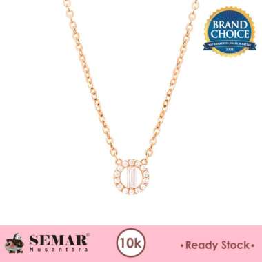 Kalung Emas Frisa Round Gold 10K Semar Nusantara
