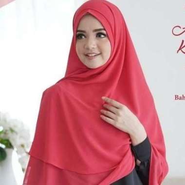 Nibras khimar alexandria syria Merah Bata