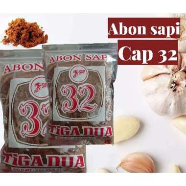 Abon Sapi Asli Cap 32 Kemasan 250gr