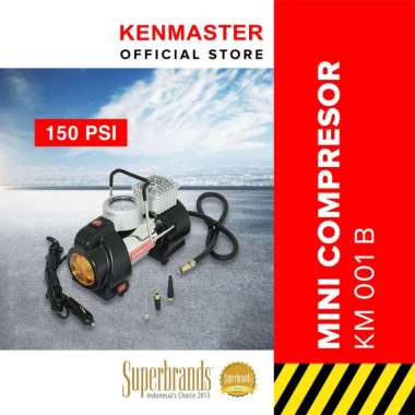 KENMASTER KOMPRESOR MINI AIR COMPRESSOR ISI BAN DC KM-001B