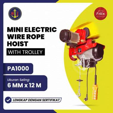 MINI ELECTRIC WIRE ROPE HOIST PA1000 // Mjmarine