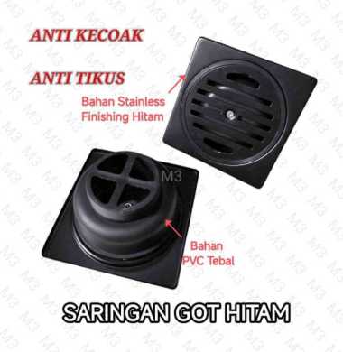 SARINGAN GOT HITAM / SARINGAN GOT KAMAR MANDI / PEMBUANGAN AIR