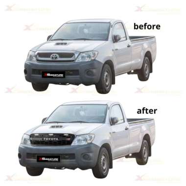GRILLE TOYOTA HILUX VIGO VNT MODEL GAZOO RACING GR ORIGINAL THAILAND Hilux 2005-2011