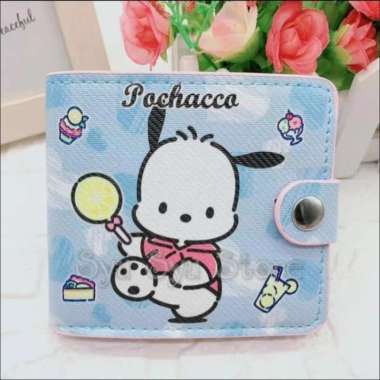 Dompet Klip HEART Kuromi My Melody Cinnamoroll Pochacco Hello Kitty PO