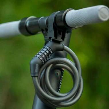 Ninebot Gembok Sepeda Skuter Listrik 5 Angka Scooter Lock - PJ02MMS - Black