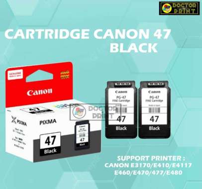 Cartridge Canon PG 47 Black Original