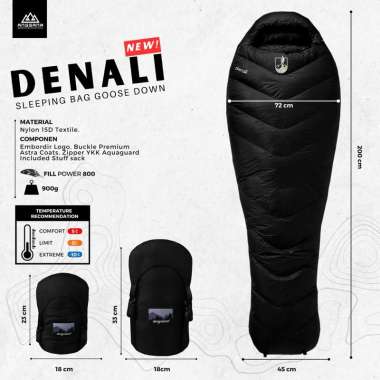 Angsana Sleeping Bag Goosedown Series Denali