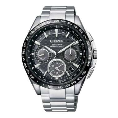 Jam Tangan Pria Citizen Promaster CC9015-54E Radio Wave Watch Super Titanium Chronograph Hitam