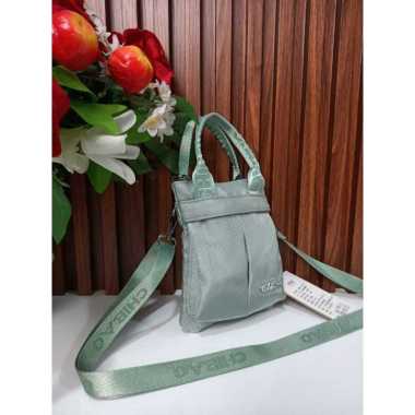 Tas Selempang Wanita Chibao CB 79013 Polos CB 79013 Polos Hijau Mint